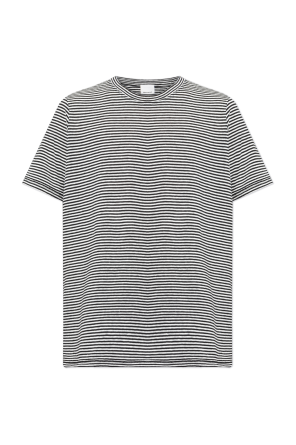 Tシャツ・カットソー Jil Sander FW25 T-SHIRT A RIGHE (J47GC0109 J46497080) Jil Sander - Logo cotton t-shirt White - The Corner